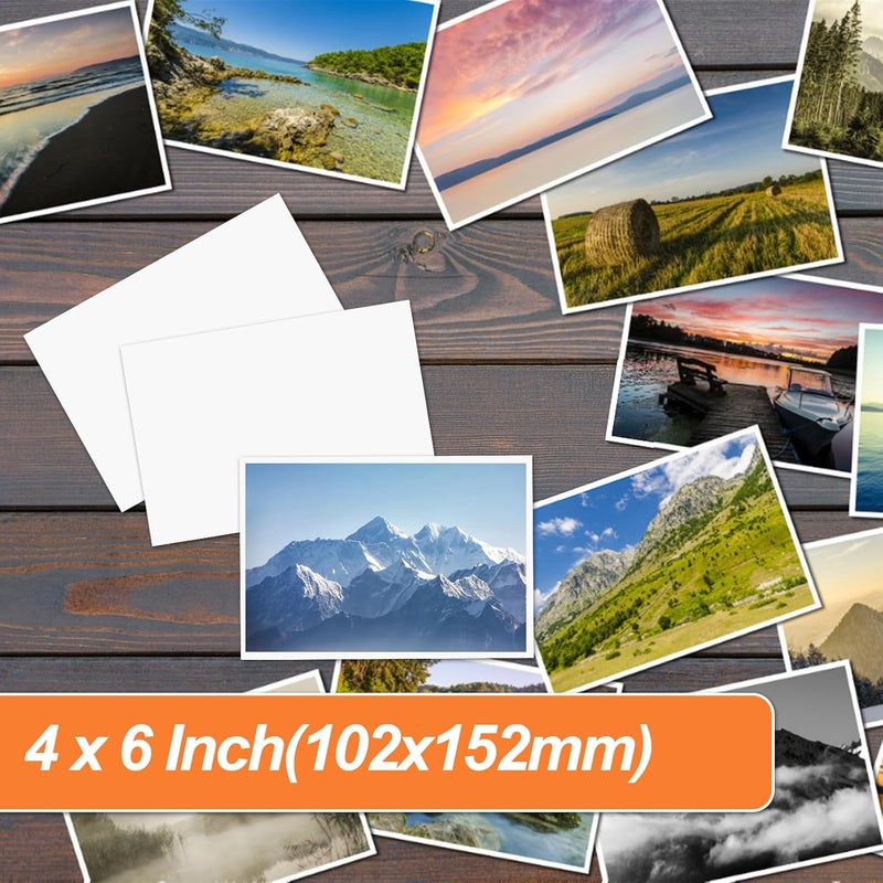 Utron 150 Sheets glossy photo paper, 4 x 6 Inch, photo paper for printer, photo printer paper, by Better Office Products - Image 2